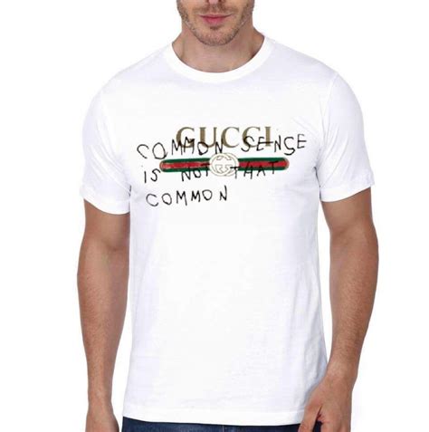 gucci shirt common sense|gucci t-shirt authenticity check.